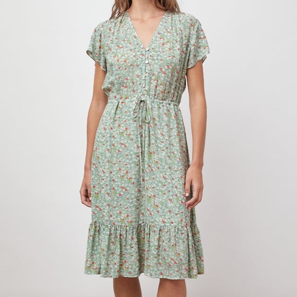 Rails Dresses & Skirts - Rails Kiki Floral Print Ruffle Mini Dress‎